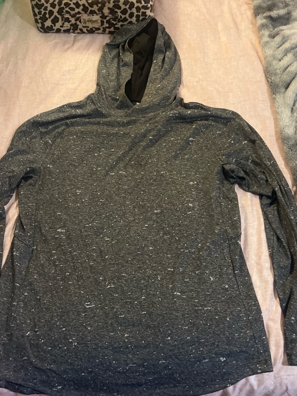 lululemon athletica Men's Heathered Charcoal Hoodie